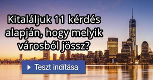 Kitaláljuk 11 kérdés alapján, hogy melyik városból jössz? 