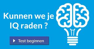 Kunnen we je IQ raden ?