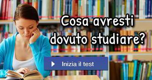 Cosa avresti dovuto studiare?