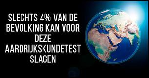 Slechts 4% van de mensen kunnen deze aardrijkskunde test halen!