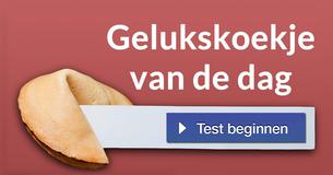 Gelukskoekje van de dag