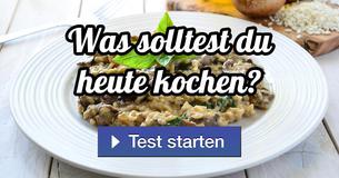 Was solltest du heute kochen?