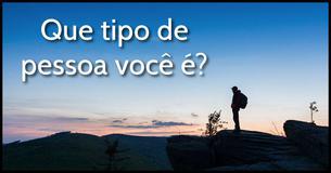 Será que conseguimos adivinhar que tipo de pessoa você é, com base apenas em três perguntas sobre o seu futuro?