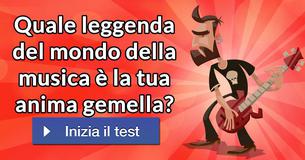 Quale leggenda del mondo della musica è la tua anima gemella?  