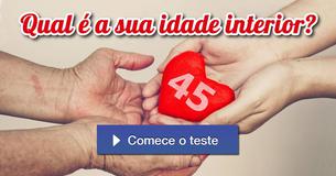 Qual é a sua idade interior?