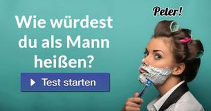 Wie würdest du als Mann heißen?