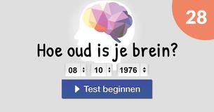 Hoe oud is je brein?