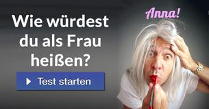 Wie würdest du als Frau heißen?