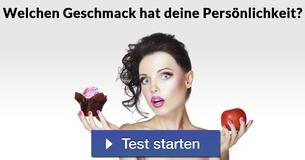 Welchen Geschmack hat deine Persönlichkeit?