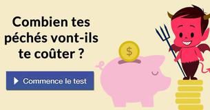 Combien tes péchés vont-ils te coûter ?