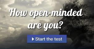 How open-minded are you?