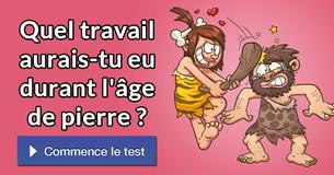 Quel travail aurais-tu eu durant l'âge de pierre ?
