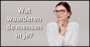 Wat vinden de mensen leuk aan je?