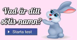 Vad är ditt sötis-namn?
