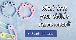 What Does Your Child's Name Mean?