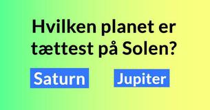 Jeg har lige fået 8/10. Ingen kan få 10 rigtige svar i denne test.