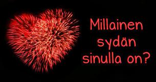 Minkälainen sydän sinulla on?