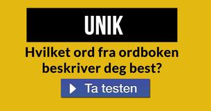 Hvilket ord fra ordboken beskriver deg best?