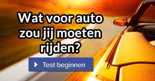 Wat voor auto zou jij moeten rijden?