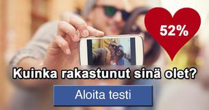 Kuinka rakastunut olet? 