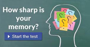 How sharp is your memory?