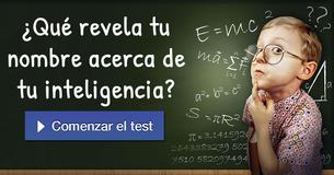¿Qué revela tu nombre acerca de tu inteligencia?