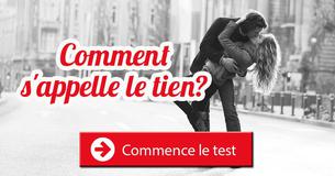 Quel est le prénom de l'amour de ta vie?