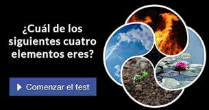 ¿Cuál de los siguientes cuatro elementos eres?