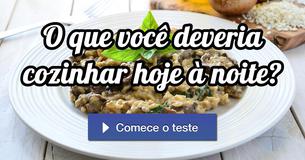 O que você deveria cozinhar hoje à noite?