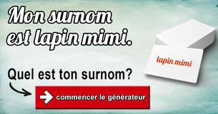 Générateur de surnom