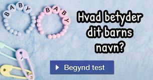 Hvad betyder dit barns navn?
