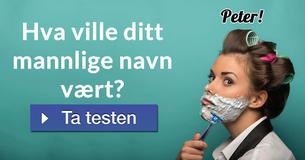 Hva ville ditt mannlige navn vært?