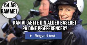 Kan vi gætte din alder baseret på dine præferencer?