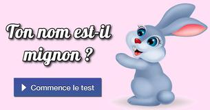 Ton nom est-il mignon ?