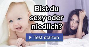 Bist du sexy oder niedlich?
