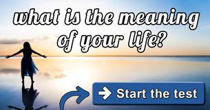 What is the meaning of your life?