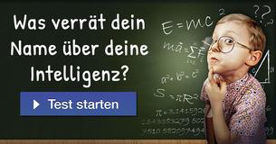 Was verrät dein Name über deine Intelligenz?