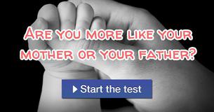 Are you more like your mother or your father?