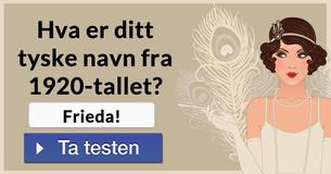 Hva er ditt tyske navn fra 1920-tallet?