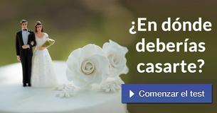 ¿En dónde deberías casarte?