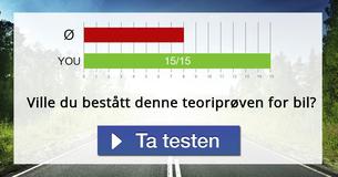 Ville du bestått denne teoriprøven for bil?