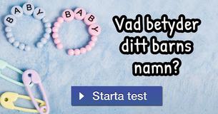Vad betyder ditt barns namn?