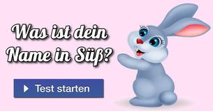 Was ist Dein Name in Süß?