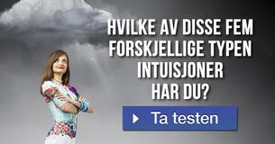 Hvilke av disse fem forskjellige typen intuisjoner har du?