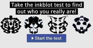 Take the inkblot test to find out who you really are!