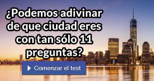 ¿Podemos adivinar de que ciudad eres con tan sólo 11 preguntas?
