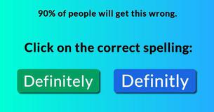 I Got Genius. 90% Of People Won't Be Able To Pass This Spelling Test. Can You?