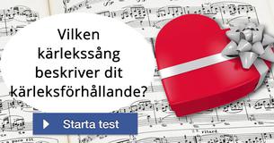 Vilken kärlekssång beskriver dit kärleksförhållande?