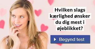 Hvilken slags kærlighed ønsker du dig mest i øjeblikket?