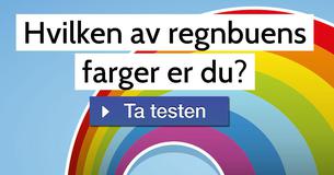 Hvilken av regnbuens farger er du?